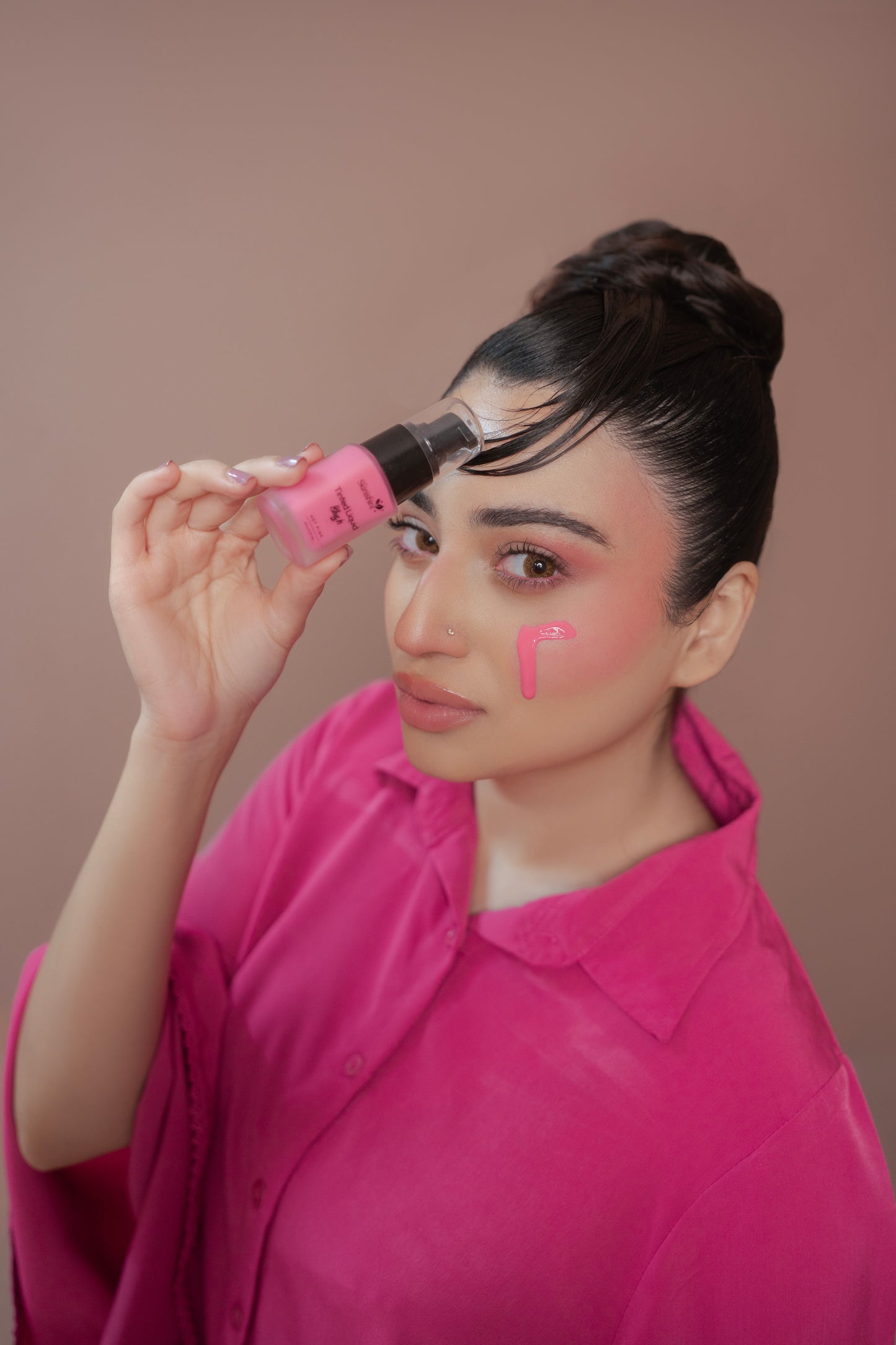 Tinted Hot Pink Blush